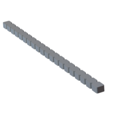 Coverstar M9671 Segmented Positive Stop 10 inch- Replaces fork stop (All Sizes)
