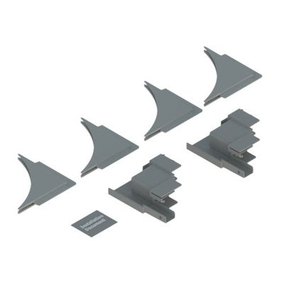 Coverstar A0458 Quick-Snap Corner 6" Radius Liner Kit 521, 2 Corners