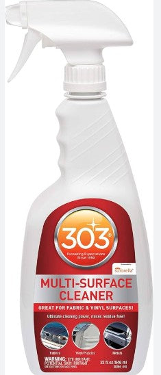 303 Products 30207 Multi Surface Cleaner Spray, All Purpose Cleaner for Home, Patio, Car Care and Outdoor, 32 fl. oz