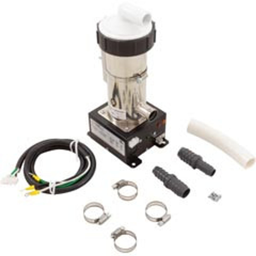 Hydro-Quip Low Flow Heater, Vertical, Universal Rite-Fit, 4.0kW, 3/4"x1" Barb