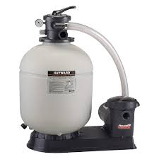 Hayward WG ProSeries 16" ABG Sand Filter System Top Mount W/1HP Pump, Sand Capacity 100 lbs