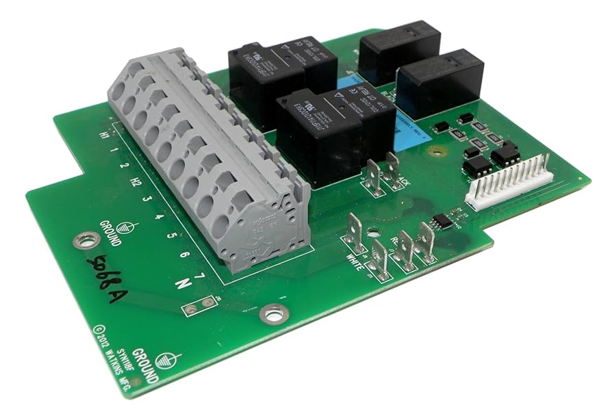 Watkins 76858 Heater Relay Board, Eagle, PCB, Caldera, Hot Springs