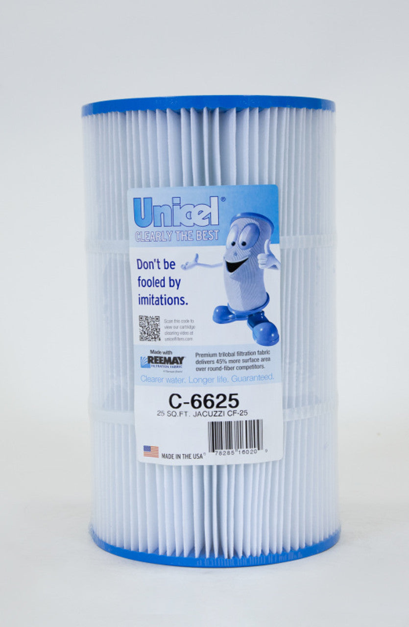 Unicel C-6625 Replacement Filter Cartridge for 25 Square Foot Jacuzzi CF-25