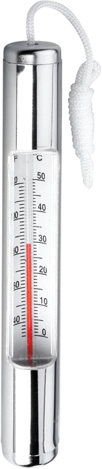 Ocean Blue 150025 Chrome Plated Thermometer