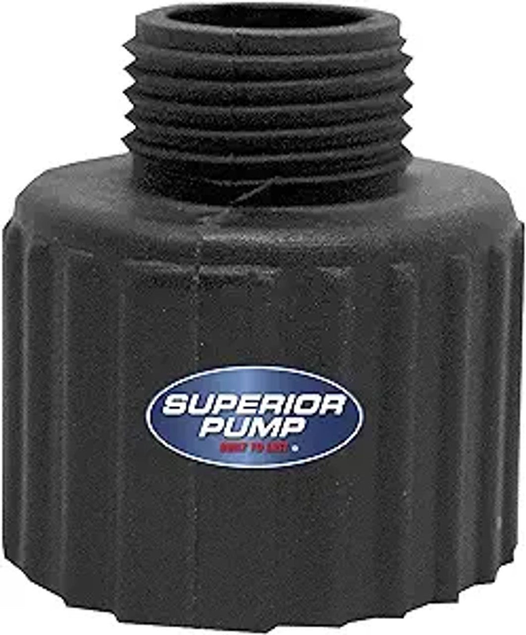 Superior Pump 1" MPT x 3/4" GHT Pump Adapter For Auto Cover Pumps & Other 1" Pumps