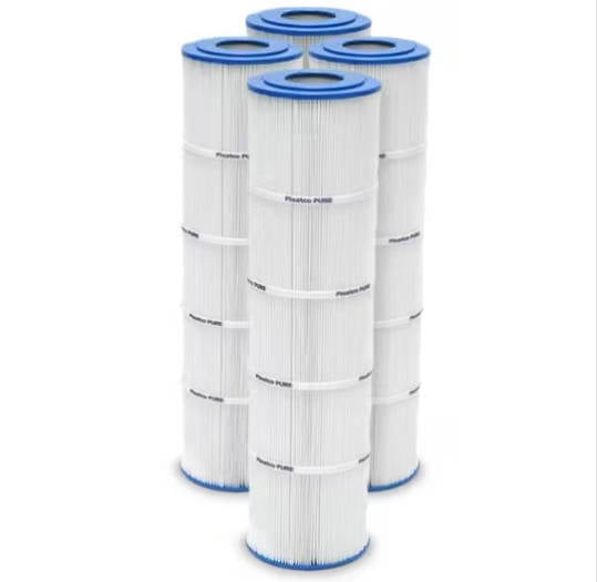 Pleatco PCC105 Sq.Ft. 420 Clean & Clear+ Filter, 7x26-1/16", 3" Open Ends, 4 Req'd