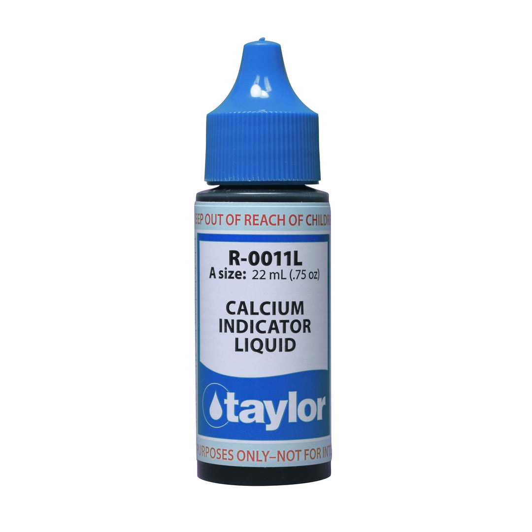 Taylor R-0011L-C Calcium Indicator Liquid, 2 oz, Dropper Bottle