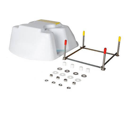 S.R. Smith 69-209-62 Salt Pool Jump Stand, White