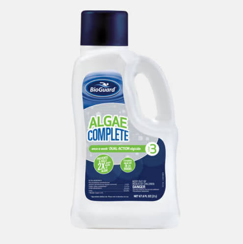 Bioguard 25766BIO Algae Complete, Once A Week Dual Action Algaecide, 2lt