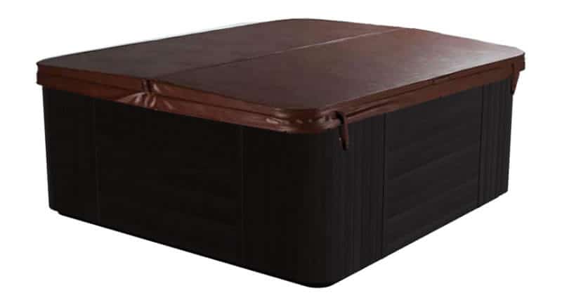 Arctic Spa Cover COR-100900 Orca/Grizzly Core Series Upgraded 5X4" 91x91" Walnut (Brown)