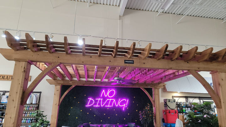 Summerbrook Pergola - 14' 6" Square With 24" Stone Bases