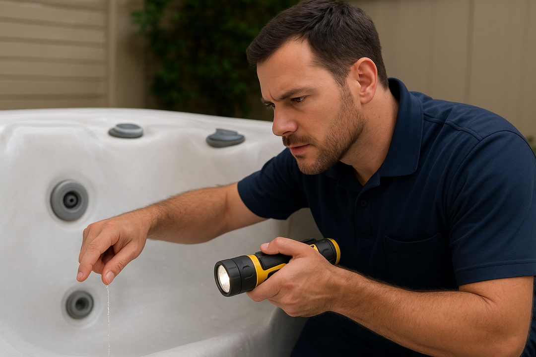 What Should I Do If I think My Hot Tub is Leaking?