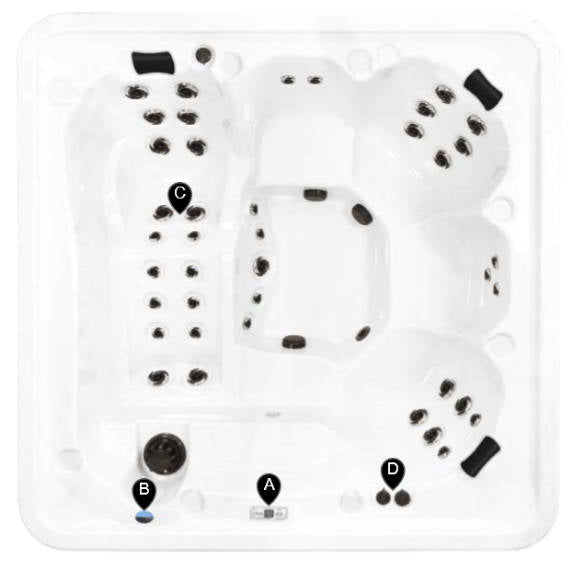 Arctic Core Series Spa Jets & Diverters Descriptions