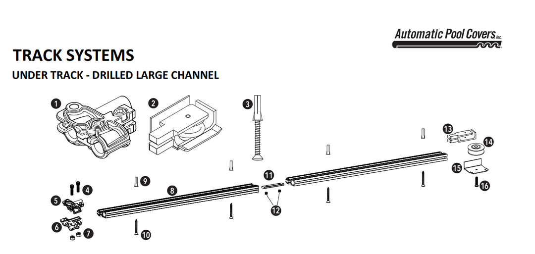 APC Track Systems Under Track Drilled Large Channel