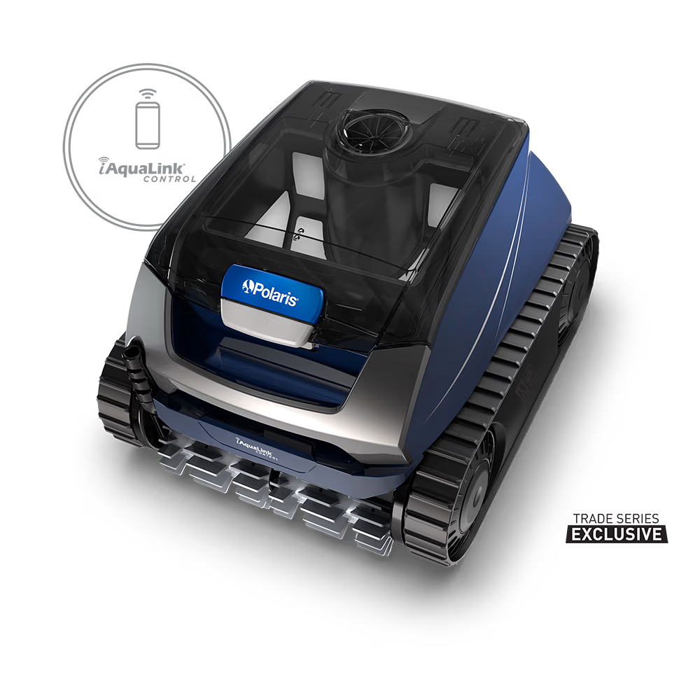 Polaris FEPIC8642IQ Epic 8642 IQ Robotic Pool Cleaner <=50' Pools - 2 Year Warranty - Includes Rolling Caddy