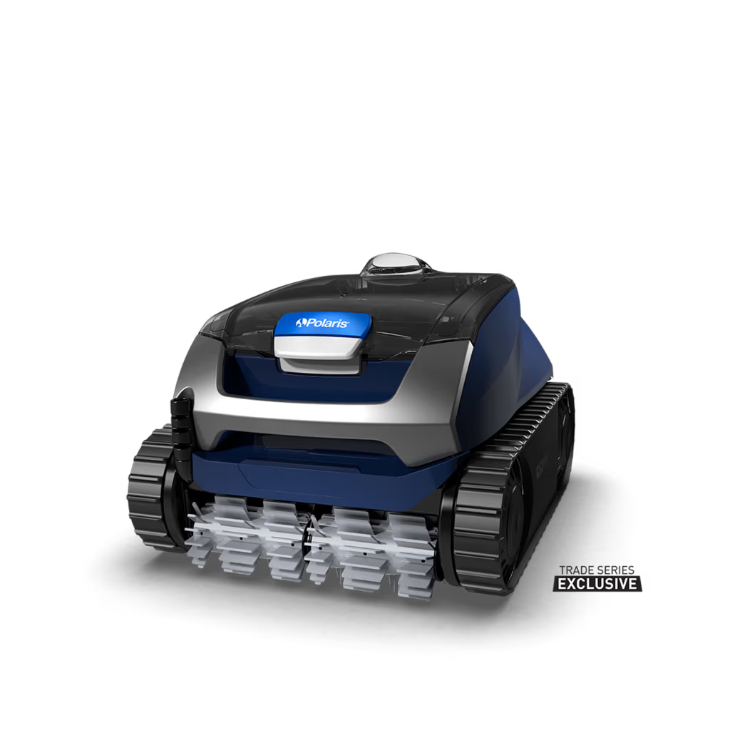 Polaris EPIC 8640 robotic pool cleaner, front view