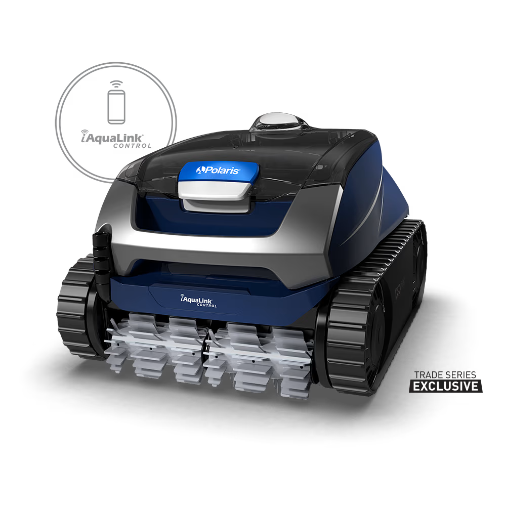 Polaris FEPIC8642IQ Epic 8642 IQ Robotic Pool Cleaner <=50' Pools - 2 Year Warranty - Includes Rolling Caddy