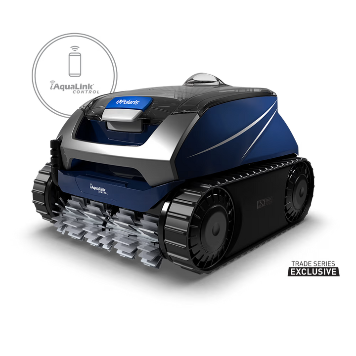 Polaris FEPIC8642IQ Epic 8642 IQ Robotic Pool Cleaner <=50' Pools - 2 Year Warranty - Includes Rolling Caddy