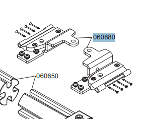 Cover-Pools '060680 Glider & Arm Adjustable QA Under Fastener Set for Pool Covers