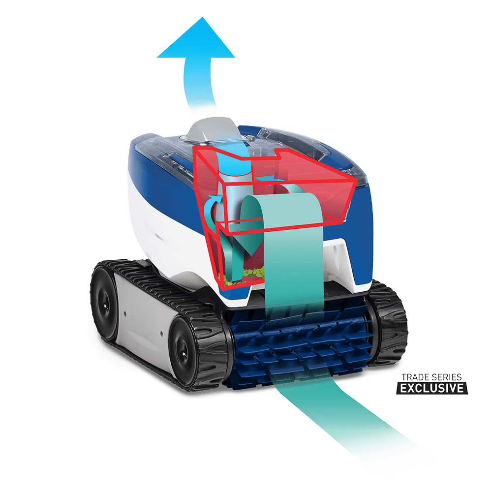 Polaris F7000 Polaris 7000 Robotic Pool Floor & Cove Cleaner For Flat Bottom Pools Up To 30'
