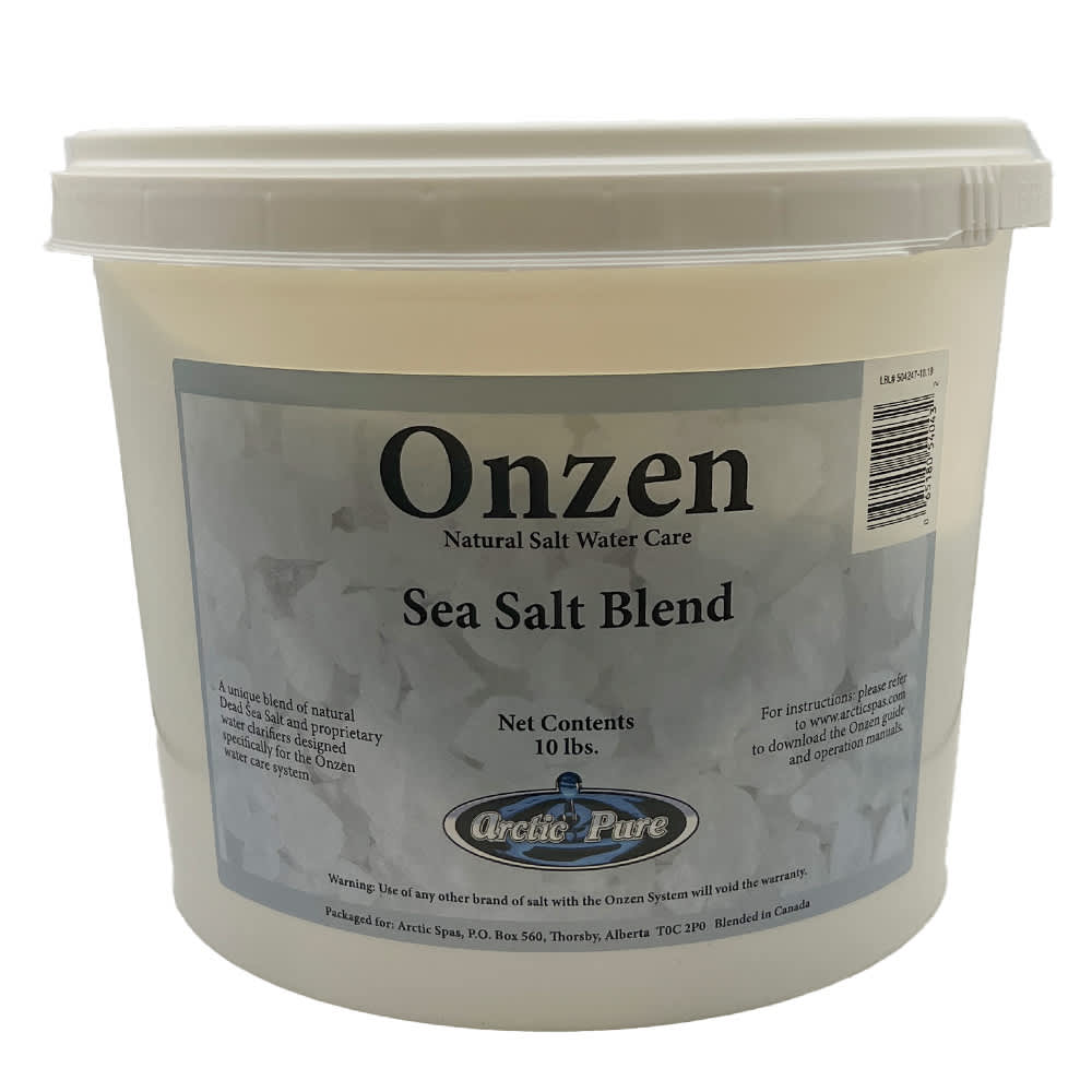 954043 - Arctic Onzen Sea Salt Blend, Salt Formulated for Arctic Spa Boy & Onzen, 10# Bkt, Arctic Ideal Salt~2200-2500ppm