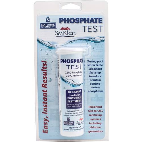 Natural Chemistry 10081NCM Consumer Phosphate Test Kit (Test Strips) 6/Cs