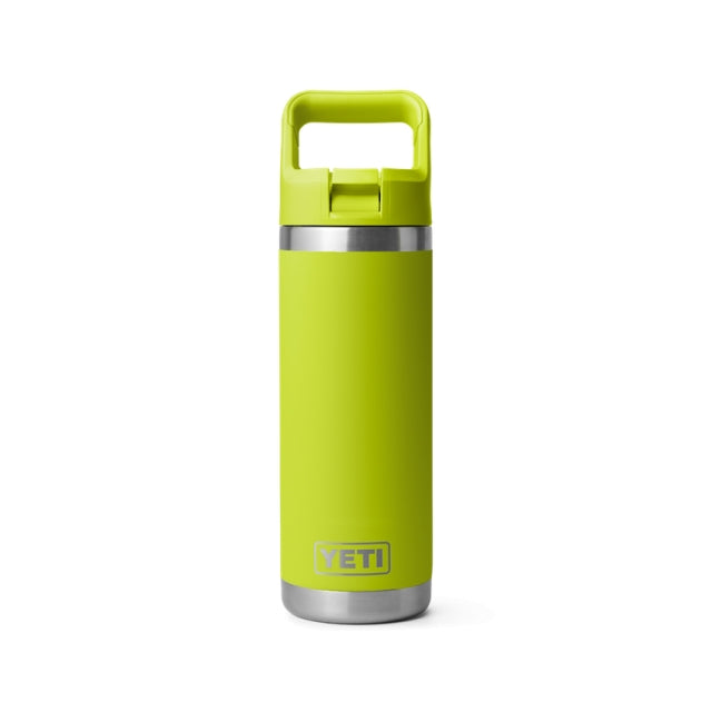 YETI Rambler Bottle 18oz w/ Color Straw Cap