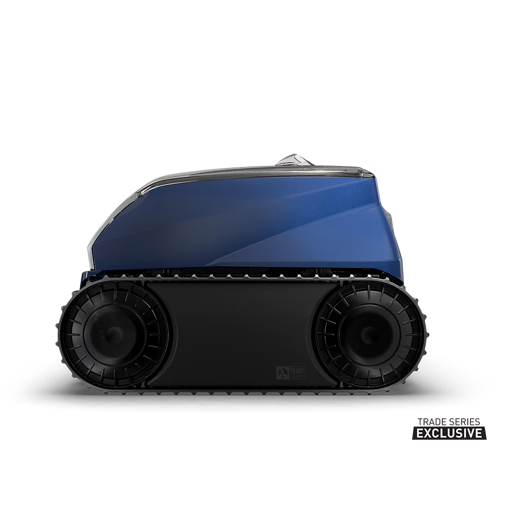 Polaris EPIC 8640 robotic pool cleaner, opposite side view