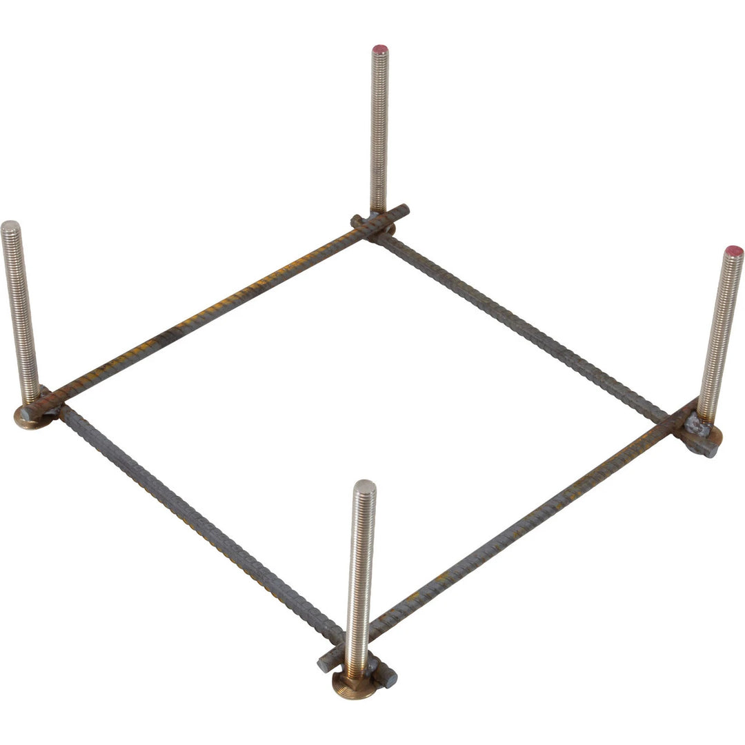 S.R. Smith 69-209-006-SS Jig for 606/608 Dive Stand 12"x12", Four 1/2" x6" Carriage S.S. Bolts