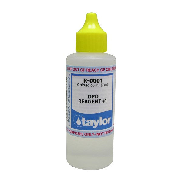 Taylor R-0001-C DPD Reagent #1, 2 oz, Dropper Bottle