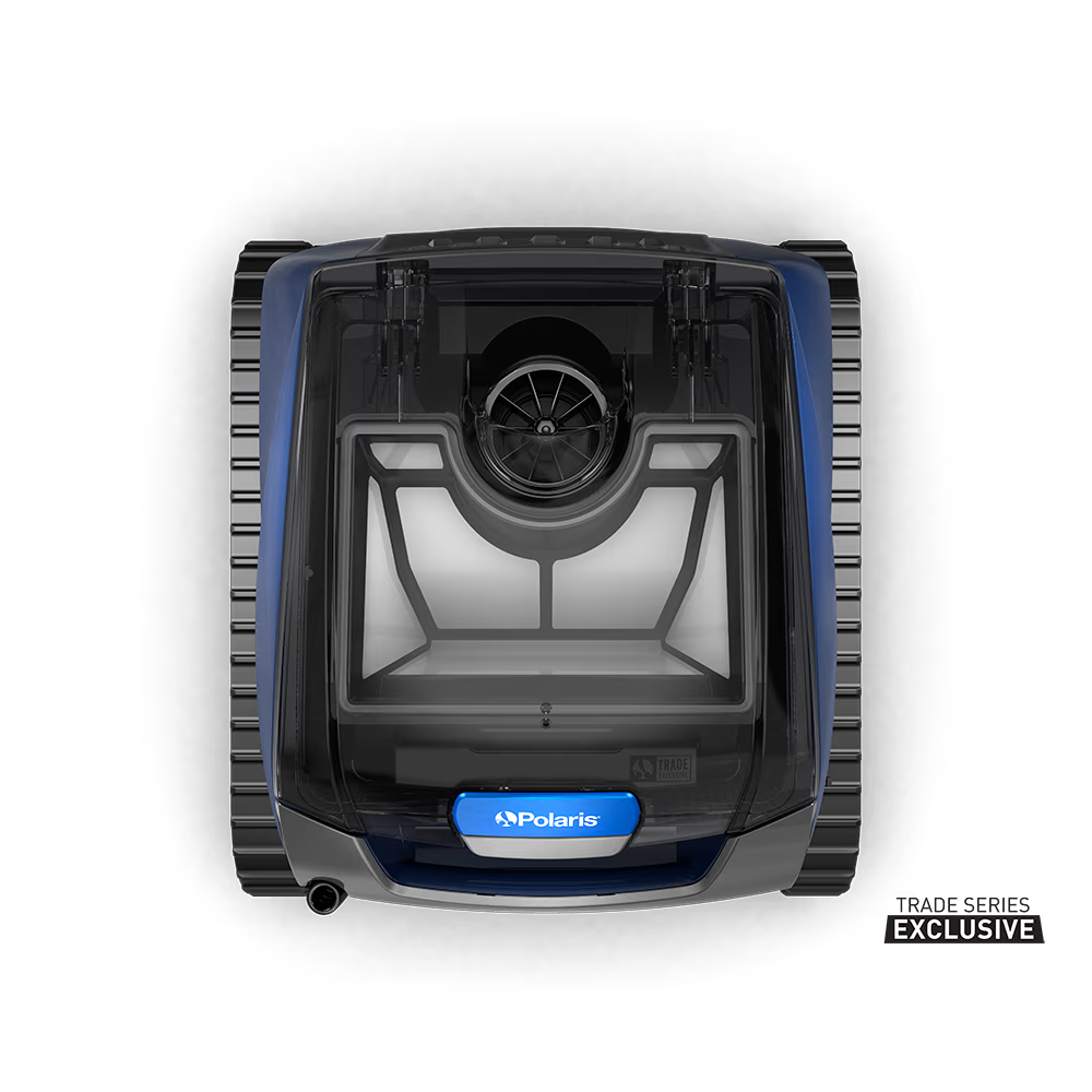 Polaris EPIC 8640 robotic pool cleaner, top view