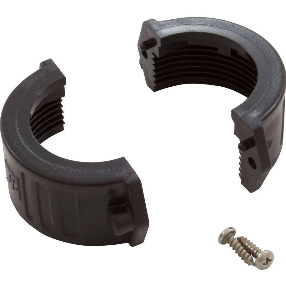 Waterway 400-5461 1-1/2" Split Nut Union Buttress Long Assembly - Black by Waterway