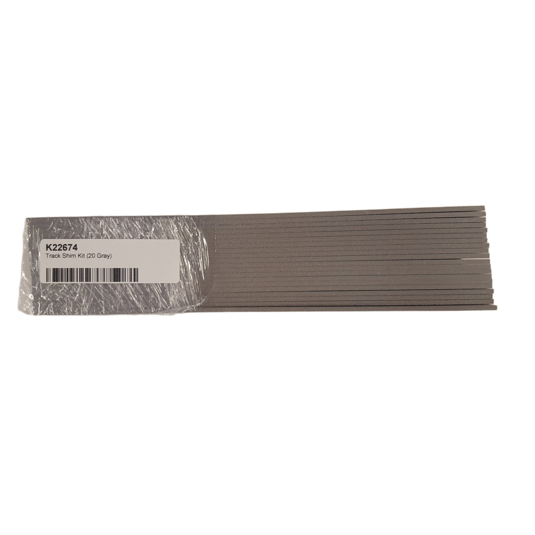 PCS 20' Shim Kit Gray 1/8" x 1/2" wide x 12" Long (Kit has 20 Shims x 12" Lengths) - K22674