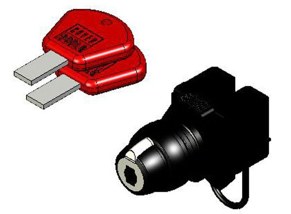 Cover-Pools 050249 Key Switch