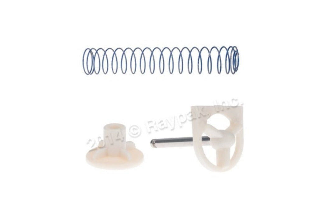 Raypak Bypass Kit for 106 Analog Heater, Valve, Dam/Shaft & Spring - 011601F