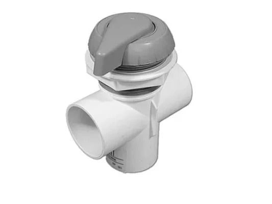 Waterway 600-3067 Top Access Diverter Valve - Notched | Gray | Waterway