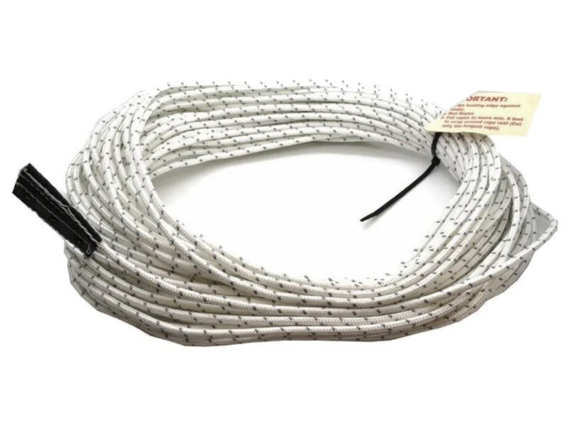 Coverstar Central C6080 PowerFlex Detachable Rope 80' with Keder Tab - Silver Tracer