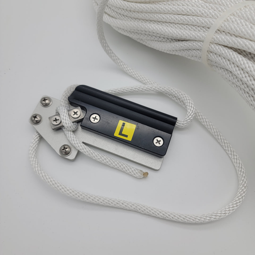 Pool Cover Rope Guide Cover-Pools 190230 Rope Kit QA with Glider LH Assembly (for top track ...