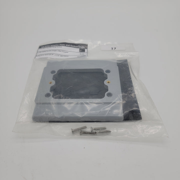 APC KA0352 Adapter Plate And Gasket Single Gang To Double Gang