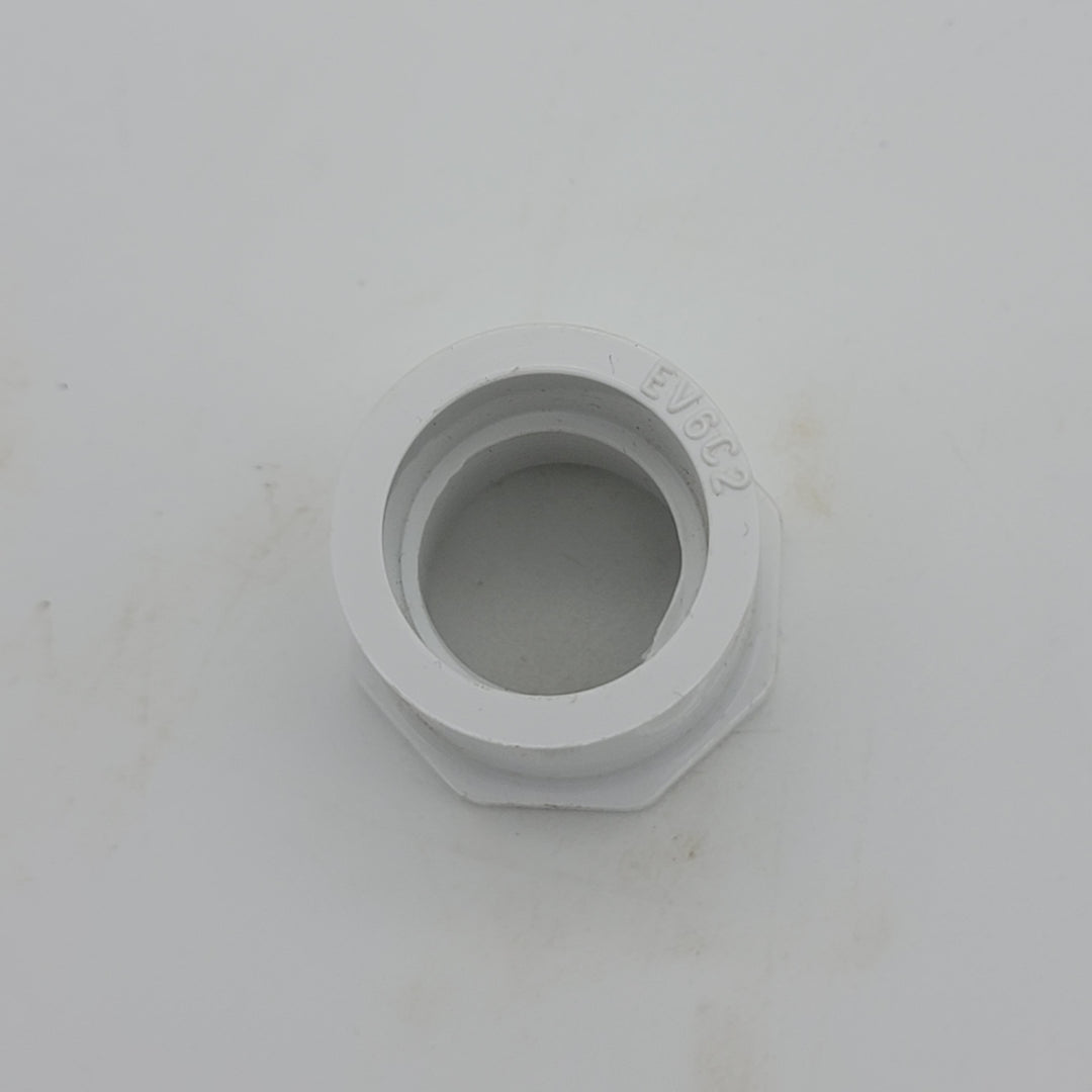 Arctic ZOO-130501 PVC Fitting, Reducer Bushing 1/2" FPThread x 3/4" Spigot