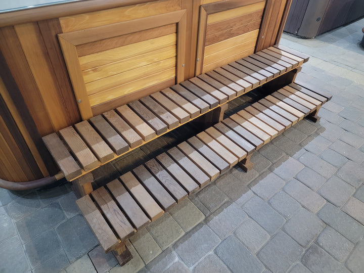 Arctic GAZ-150120 Step 72" Wide 2 Tier Cedar For 8' Spas