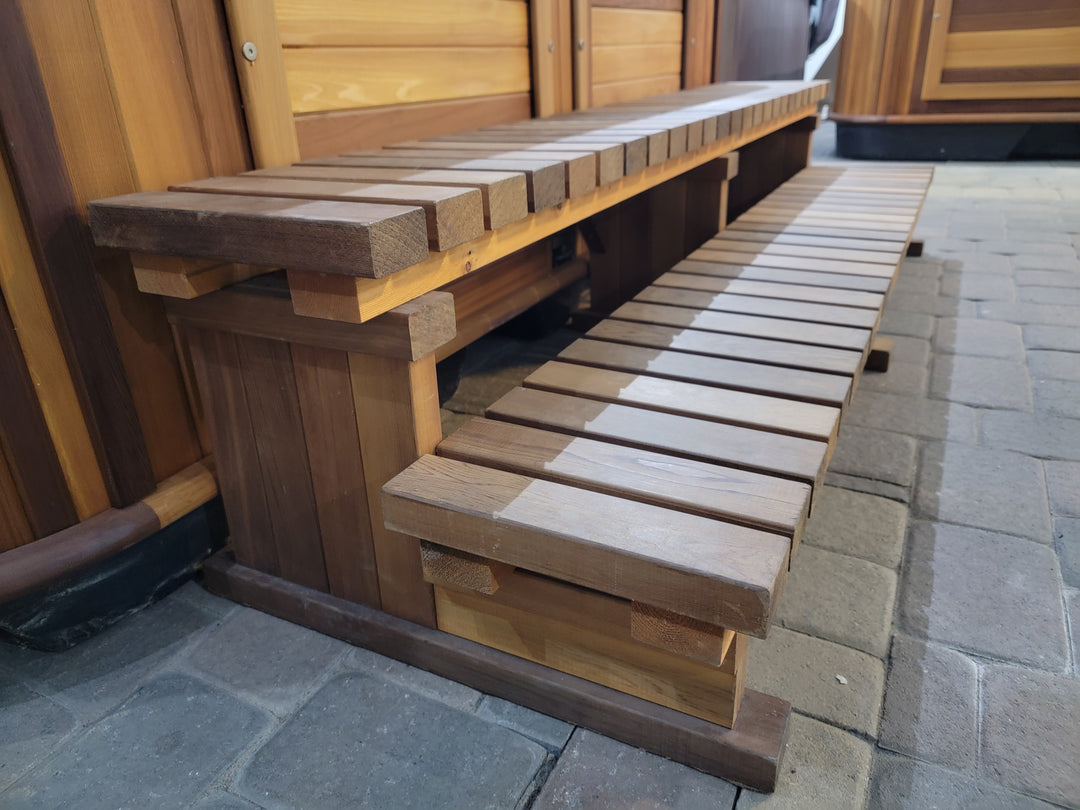 Arctic GAZ-150120 Step 72" Wide 2 Tier Cedar For 8' Spas