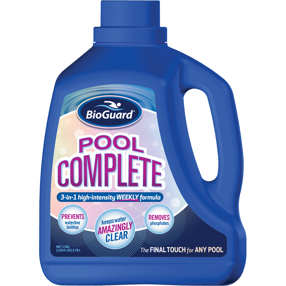 Bioguard Pool Complete, Weekly Clarifier, Enzyme & Phosphate Remover 3ltr