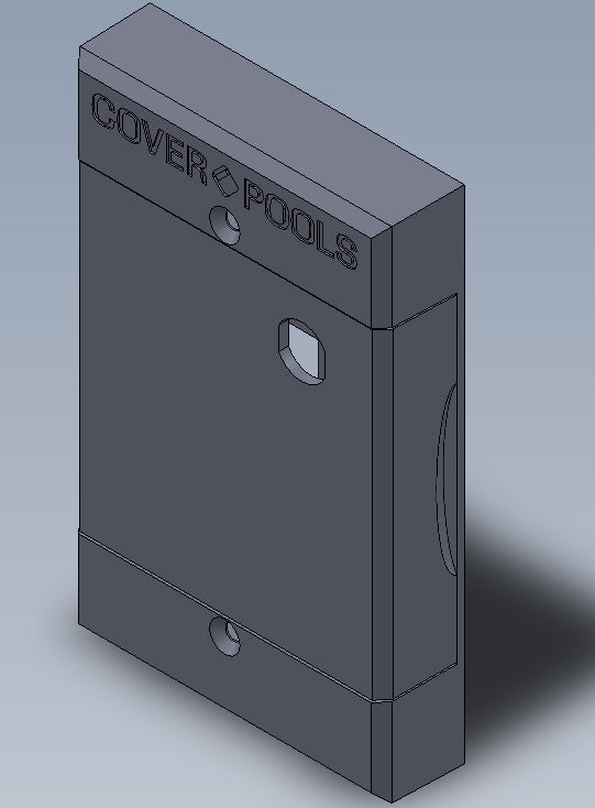 Cover Pools 050503 Toggle Switch 2 Riveted Lid Assembly Only (Lid & Door With Lock For 050505/050404)