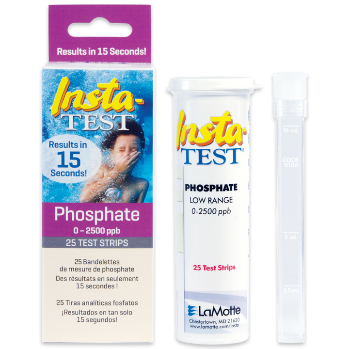 Insta-Test 3021-G Low Range Phosphate Test Strips, 25 per Bottle