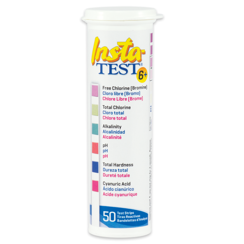 Insta-Test 6 Plus, Multilingual, Blister Carded, 50/Btl