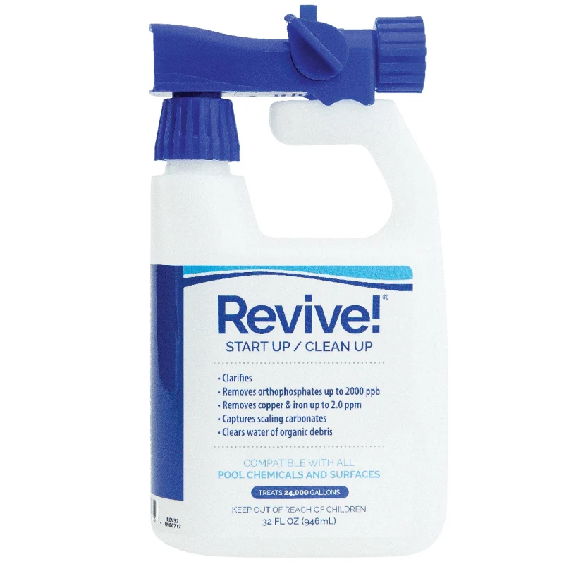 APi Water Revive! Start Up/Clean Up 32 Oz. Bottle With Hose Sprayer Attachment