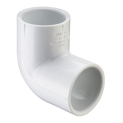 PVC 406-007 Fitting 3/4" Schedule 40 PVC 90 Elbow Socket