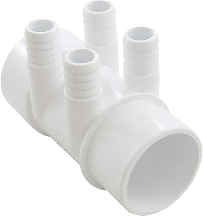 0364-20 Manifold PVC Magic 2" S x 2" Spg x (4) 3/4"RB Ports
