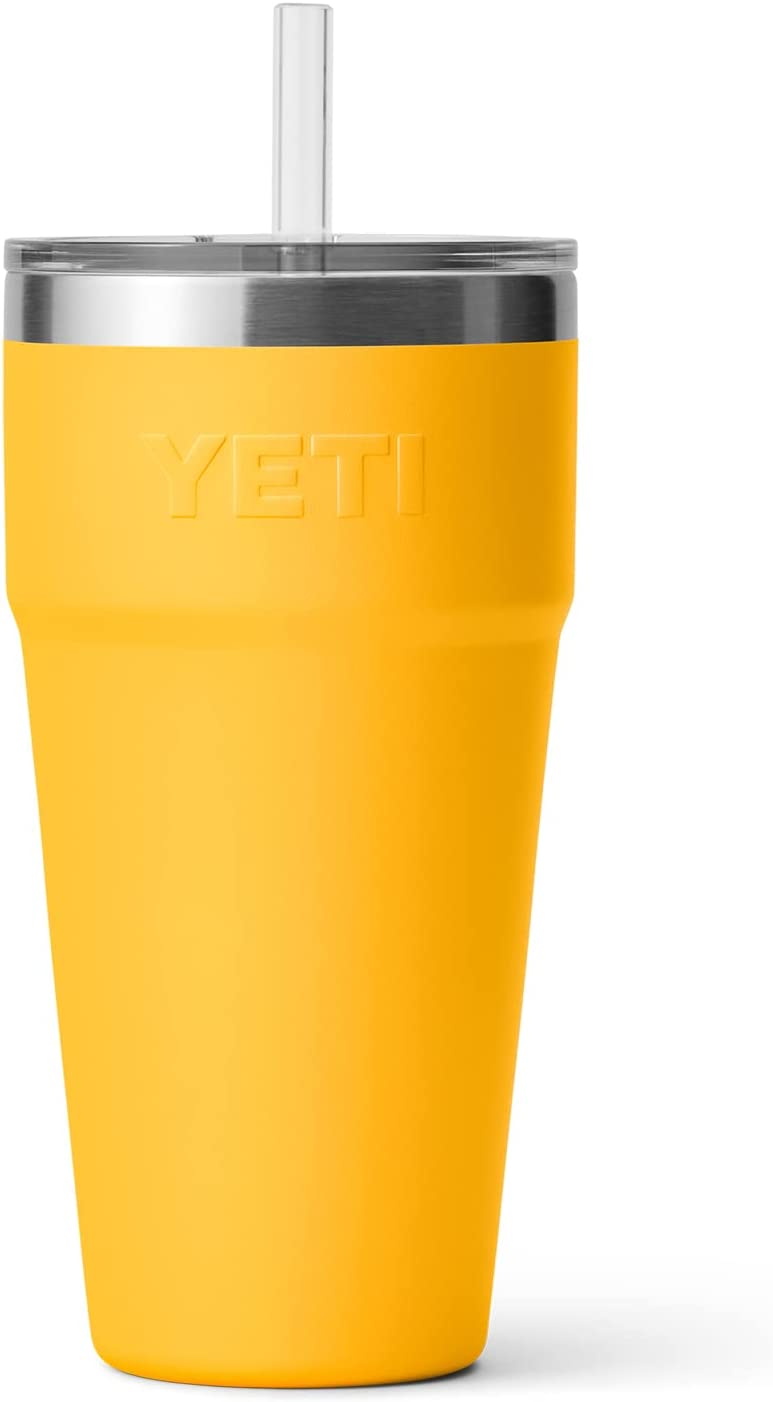 YETI Rambler 26oz Stackable Cup With Straw Lid